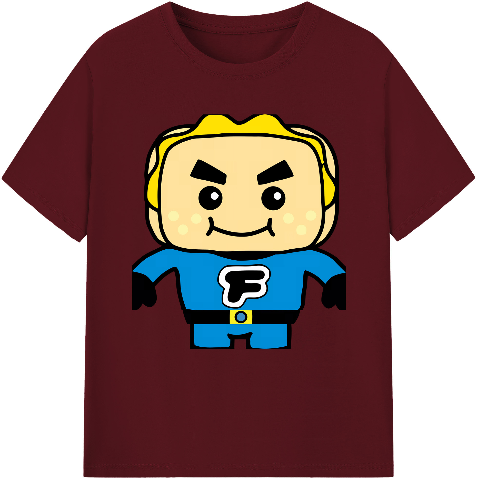 （画像用） アンパンマン Anpanman 綿100％半袖Tシャツ（フロントプリント）